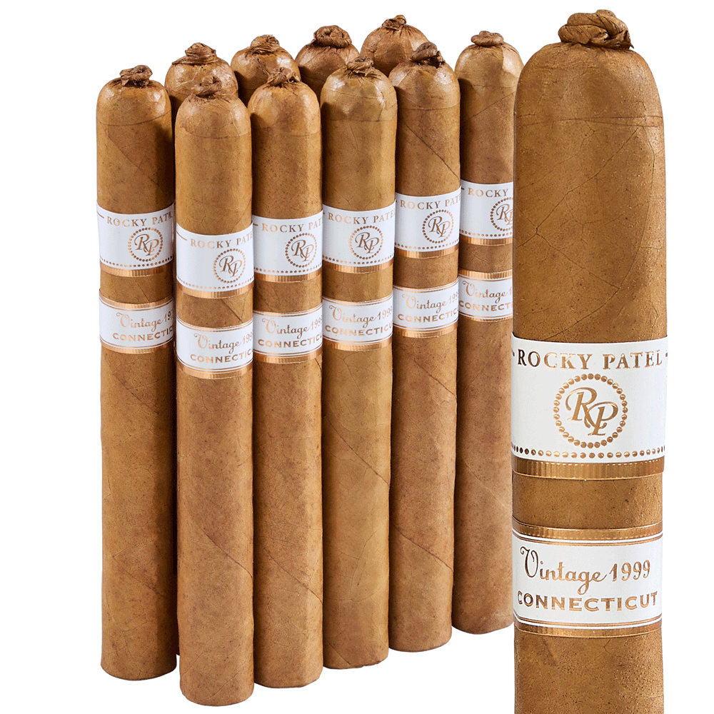 Rocky Patel Vintage 1999 Connecticut | Corona Pig Tail | Pack of 10