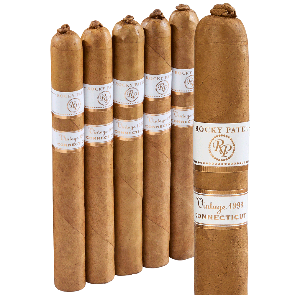 Rocky Patel Vintage 1999 Connecticut | Corona Pig Tail | Pack of 5