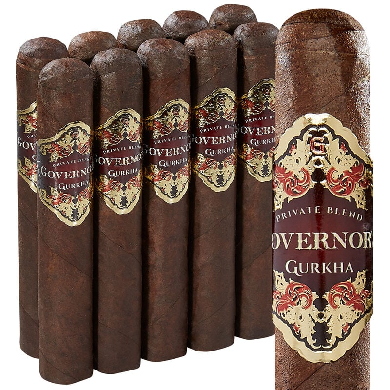 Gurkha Governor's Private Blend Pack of 10 Gordo