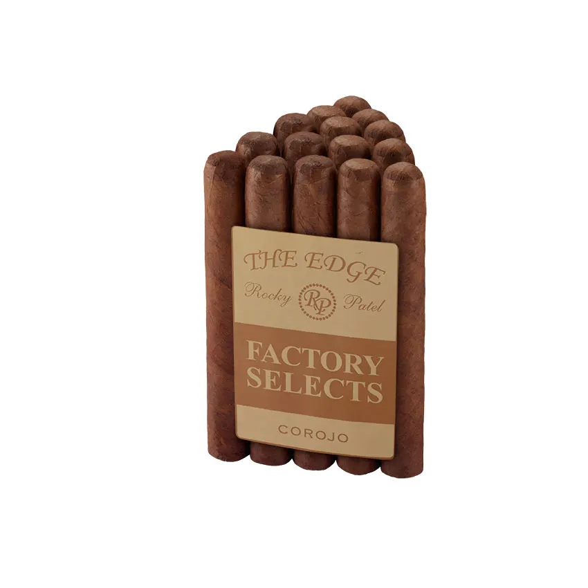 Rocky Patel Factory Selects Edge Corojo Toro Natural | Toro | Bundle of 15