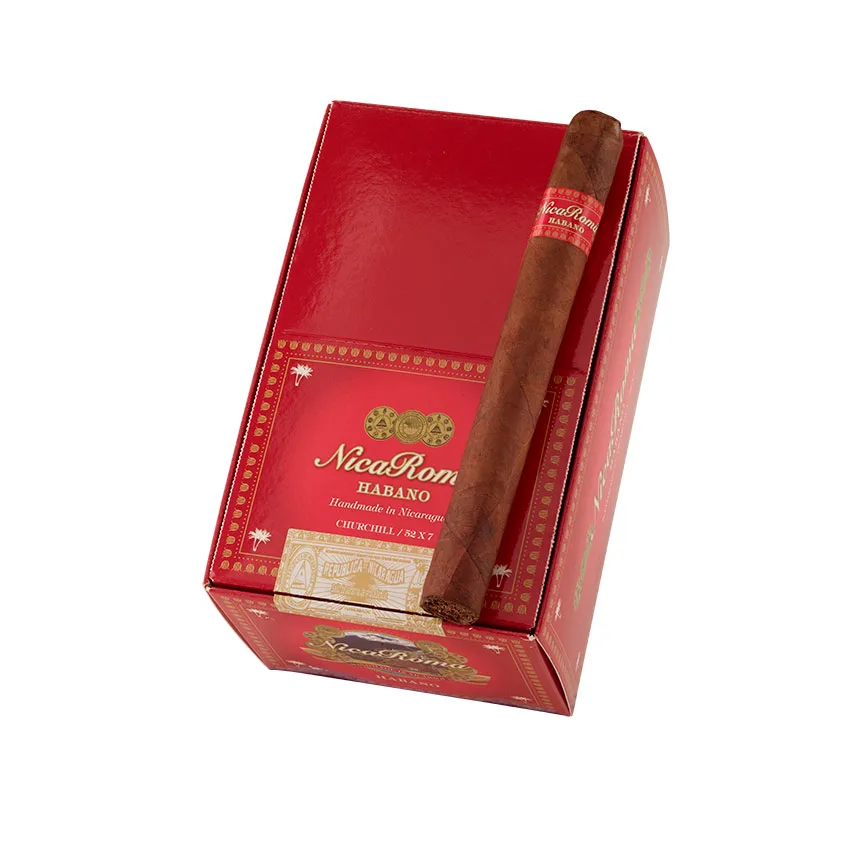 NicaRoma Habano Churchill Natural | Churchill | Box of 20