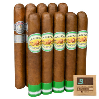 Smash Pack: Montecristo Platinum vs La Aurora Preferidos Ecuador - 10 Cigars