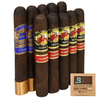 Smash Pack: E.P. Carrillo Pledge vs La Gloria Serie R No. 4 Maduro - 10 Cigars