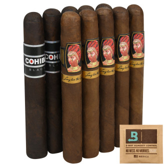 Smash Pack: Caldwell Long Live the Queen Maduro vs Cohiba Black - 10 Cigars