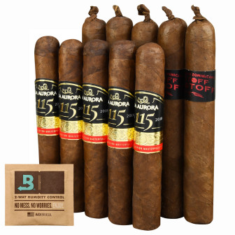 Smash Pack: Kristoff Pistoff vs La Aurora 115 Aniversario - 10 Cigars