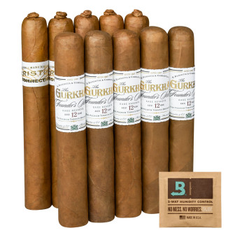 Smash Pack: Kristoff Connecticut vs Gurkha Founders Select - 10 Cigars