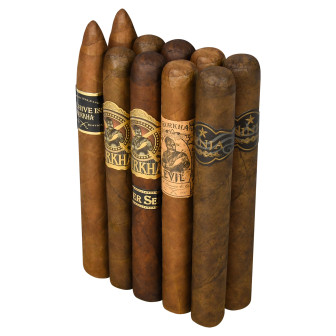 Gurkha Dime Pack 90+ Rated Maduro Sampler #2 - 10 Cigars