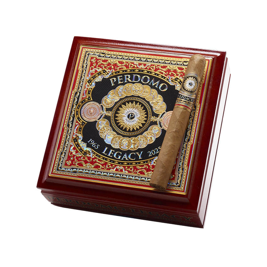 Perdomo Legacy Ecuadorian Connecticut Churchill Natural | Churchill | Box of 24