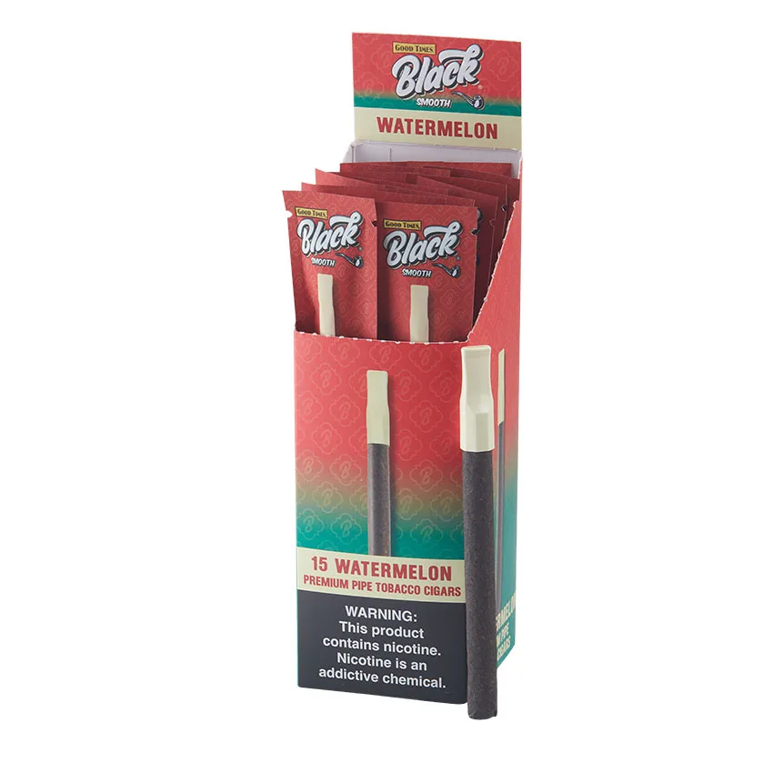 Good Times Black Watermelon Natural | Cigarillo | Upright of 15