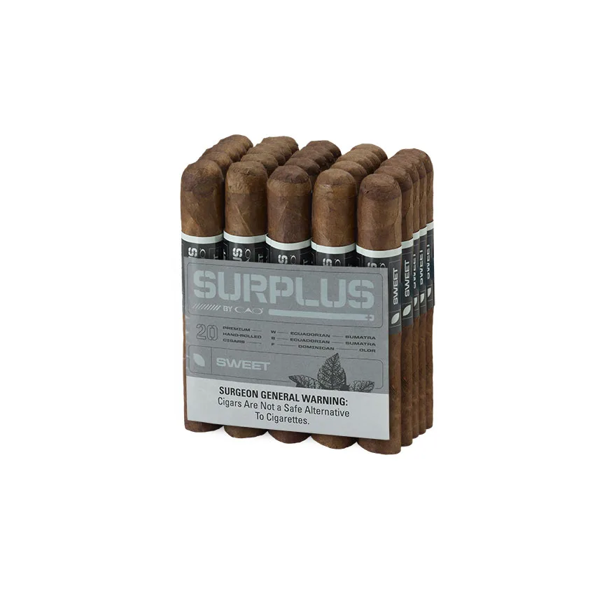 CAO Surplus Sweet Robusto Natural | Robusto | Bundle of 20