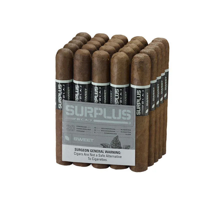 CAO Surplus Sweet Gigante Natural | Gordo | Bundle of 20