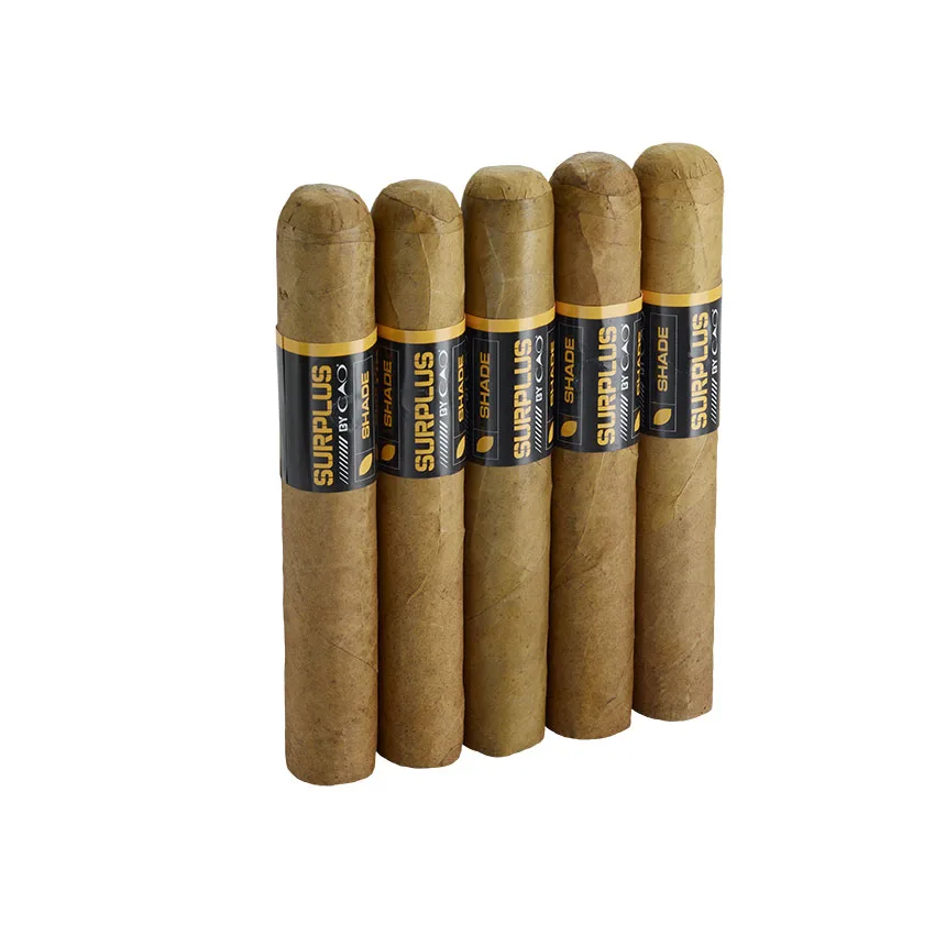 CAO Surplus Shade Gigante Natural | Gordo | Pack of 5