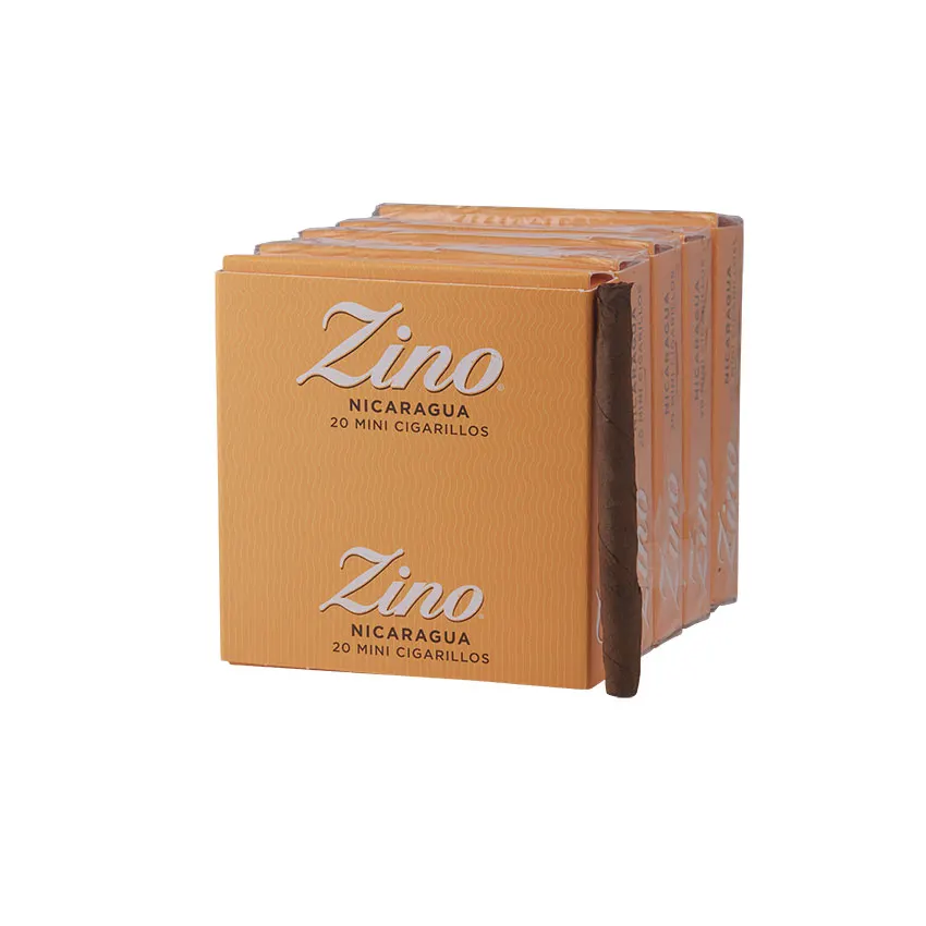 Zino Nicaragua Mini Cigarillos Dark Natural | Cigarillo | Pack of 100