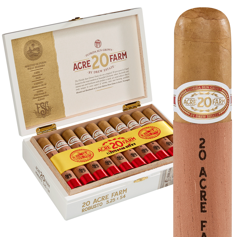 Drew Estate 20 Acre Farm Robusto Box of 20
