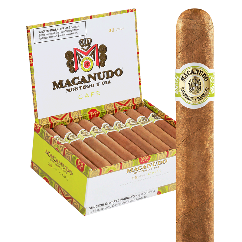 Macanudo Cafe Cigarillos Box of 25