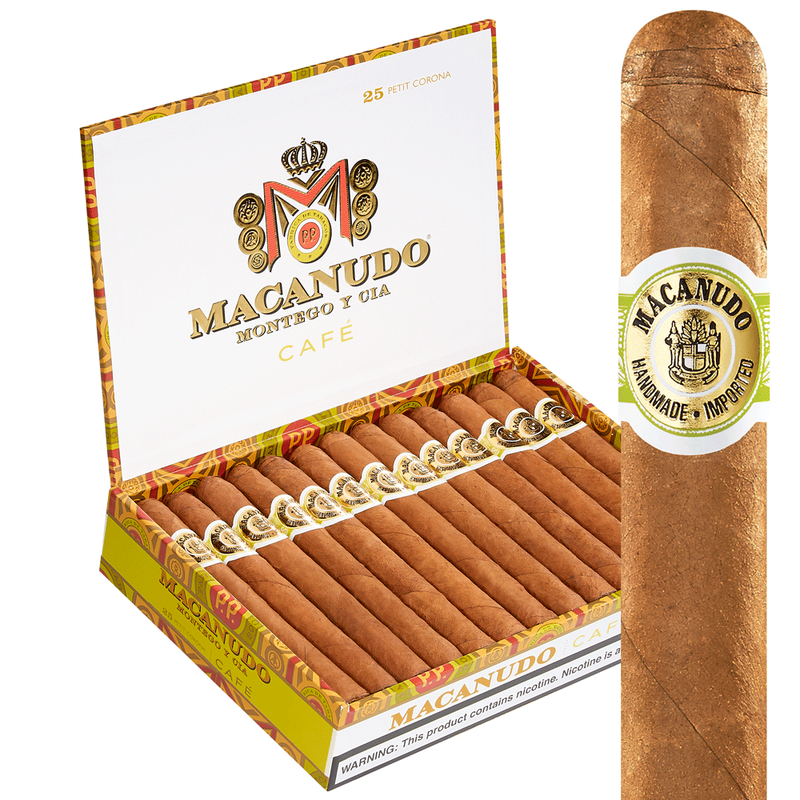 Macanudo Cafe Cigarillos Box of 25