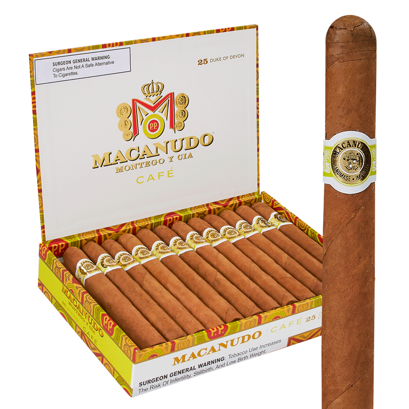 Macanudo Cafe Cigarillos Box of 25