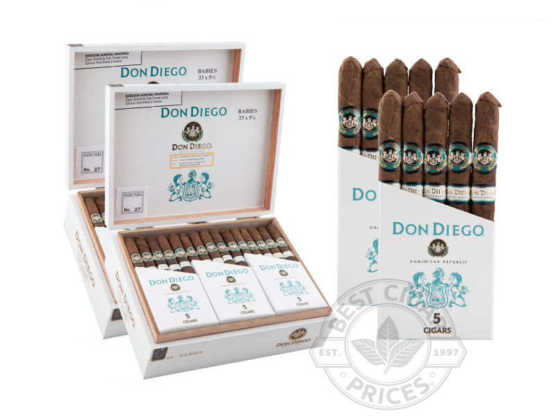 Don Diego Babies - 120 Cigars