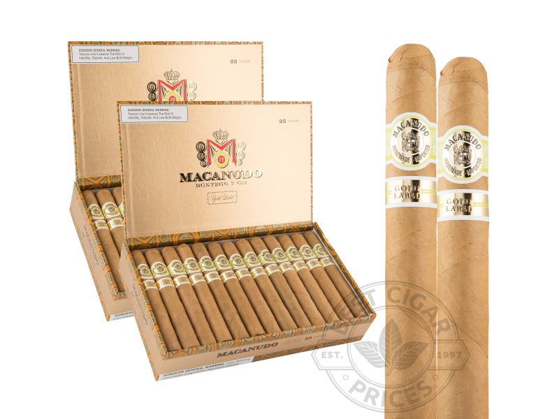 Macanudo Gold Label Tudor - 50 Cigars