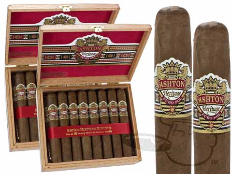 Ashton Heritage Puro Sol Robusto - 50 Cigars