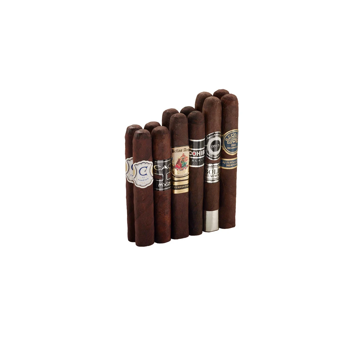 12 Maduro Cigars No. 5 | Varies | Sampler of 12