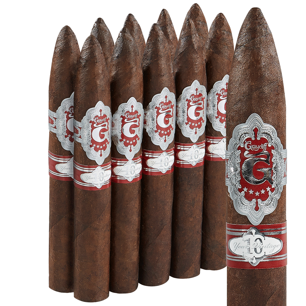 Graycliff 10 Year Vint. Maduro Pirate | Pirate (Torpedo) | Pack of 10