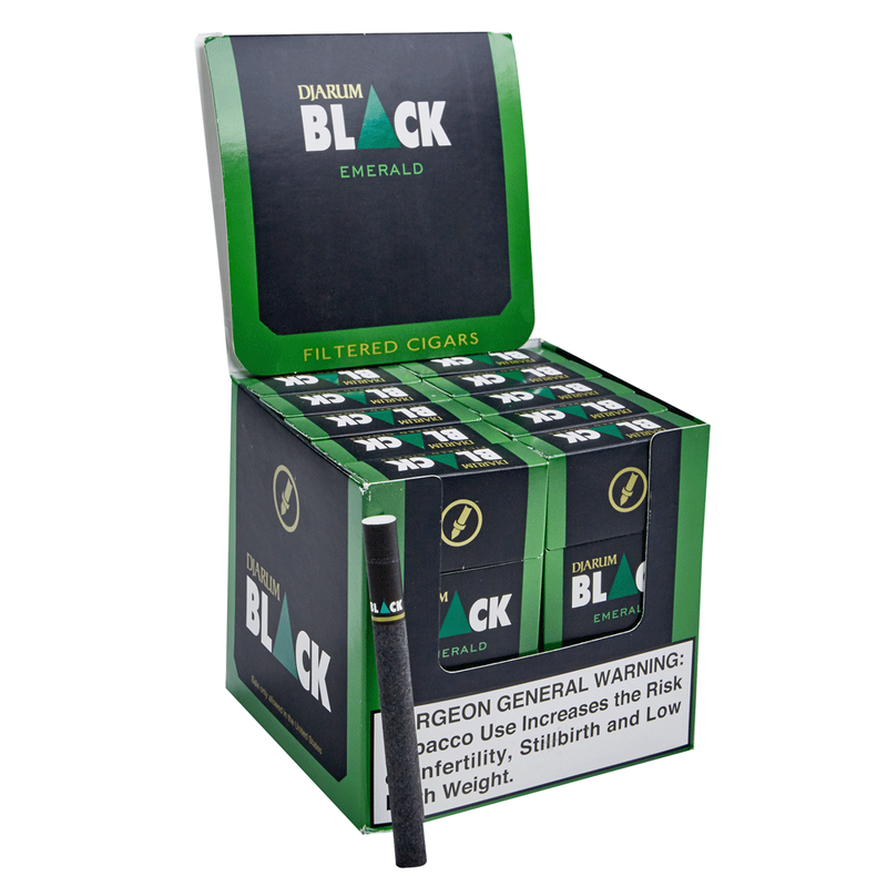 Djarum Black Filtered - Emerald Pack of 120 [10/12]