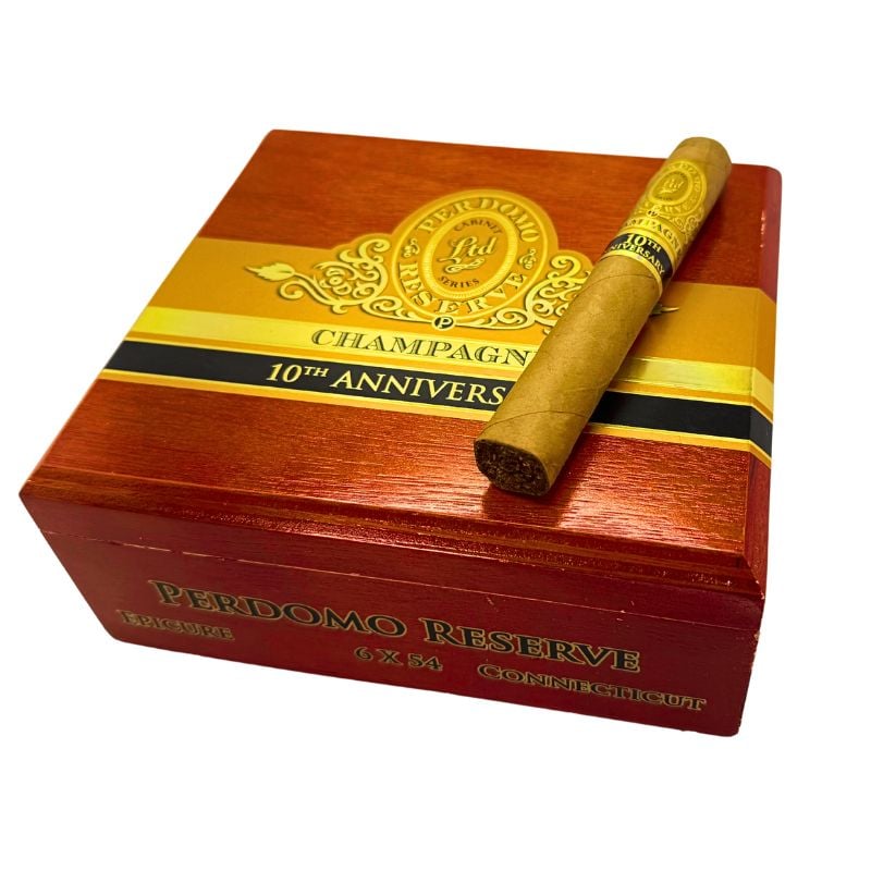 Perdomo Reserve 10th Anniversary Champagne - Robusto (5.5" x 52) (Pack of 5)