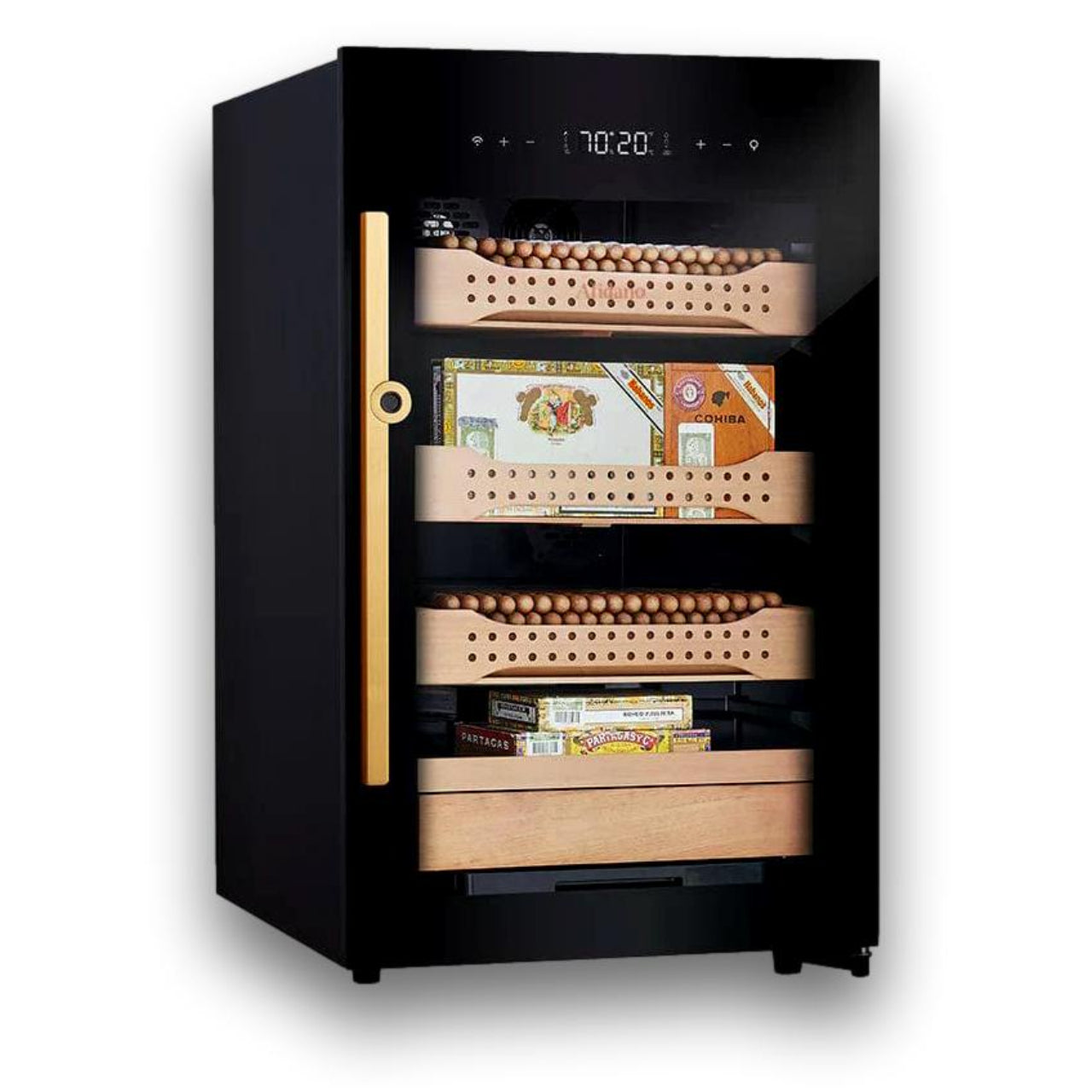 Afidano B2 Steel Series 850-Cigar Electric Humidor
