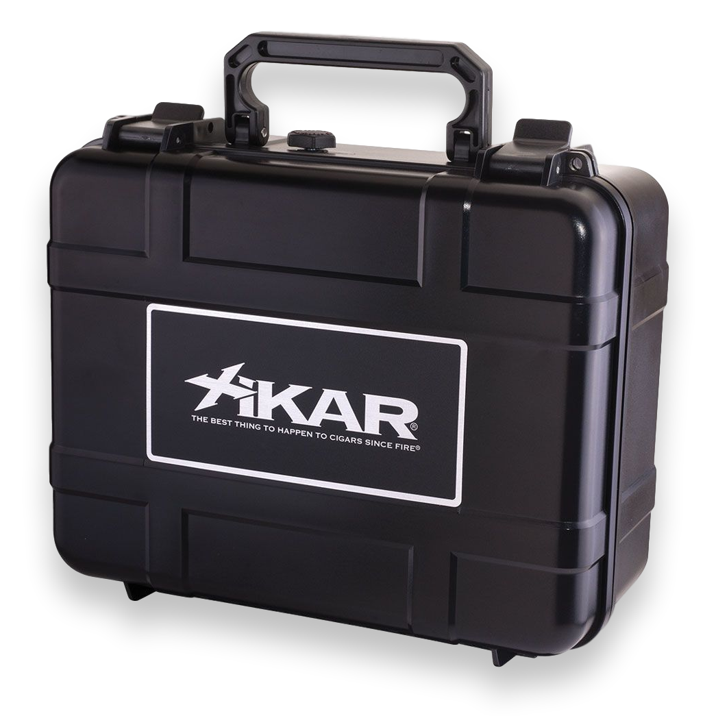 Xikar 40-Cigar Travel Humidor - Black