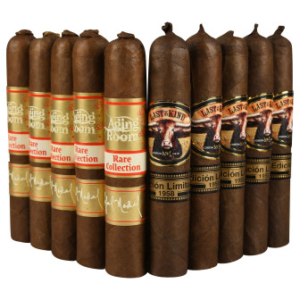 Smash Pack: Aging Room Rare Collection vs LOMK 8th Cut - 10 Cigars
