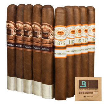 Smash Pack: Romeo 1875 Nicaragua vs E.P. Carrillo Encore - 10 Cigars