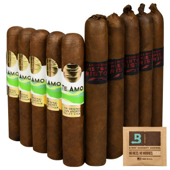 Smash Pack: Te Amo The Original vs Kristoff Pistoff - 10 Cigars