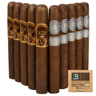 Smash Pack: Monte Platinum vs Oliva Serie V - 10 Cigars