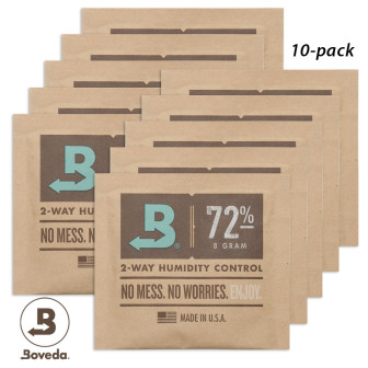 Boveda 72% Humi-Pack (8g) - 10 Packs Humidification