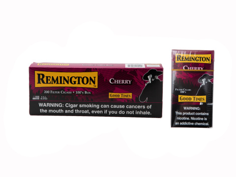 Good Times Remington Cherry Filtered Cigars - Carton - 200 Total Cigars
                                                                                             
                                    1-2 Week
