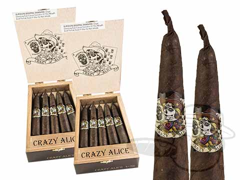 Deadwood Crazy Alice By Drew Estate - 20 Cigars