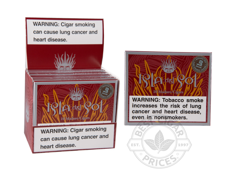 Isla Del Sol Breve Maduro - Small Packs: 50 Cigarillos