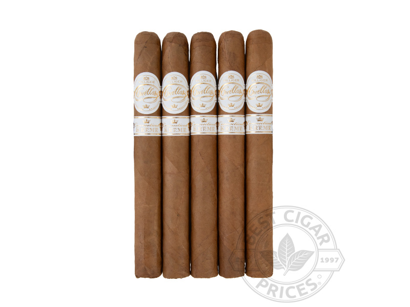 Villiger Cuellar Connecticut Kreme Churchill - 5 Cigars