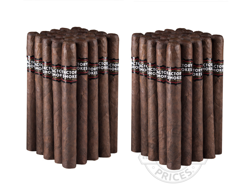 Factory Smokes Churchill Maduro By Drew Estate - 50 Cigars