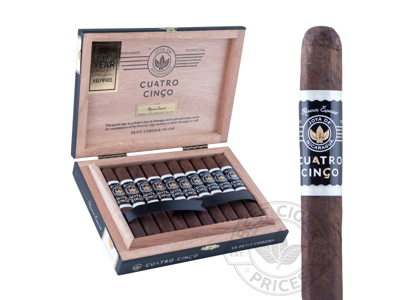 Joya De Nicaragua Cuatro Cinco Reserva Especial Petite Corona - 10 Cigars