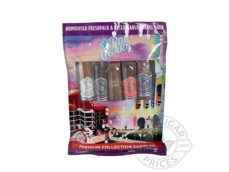 Pdr Gordo Collection Cigar Sampler Fresh Pack - 5 Cigars