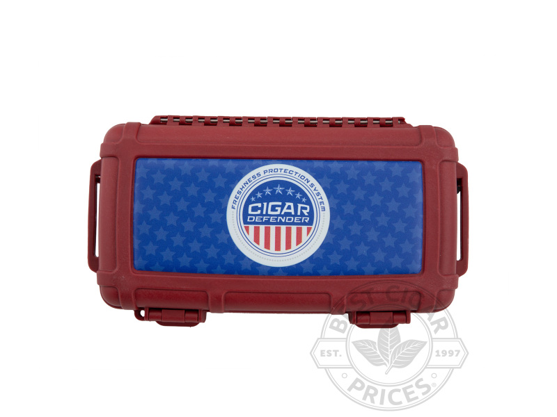 Cigar Defender 5 Count Travel Case - Clay Red - Box of 20