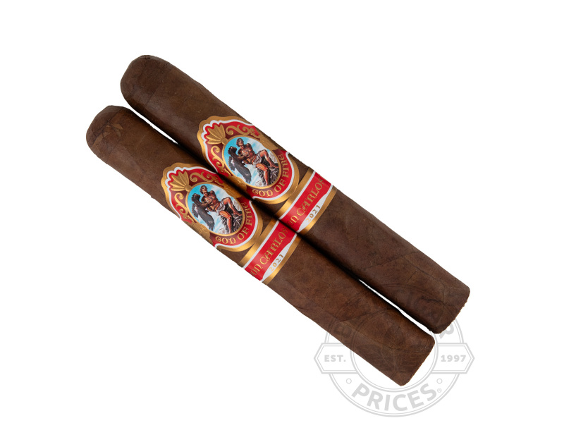 God Of Fire By Don Carlos LE Robusto Gordo 54 - 2 Cigars