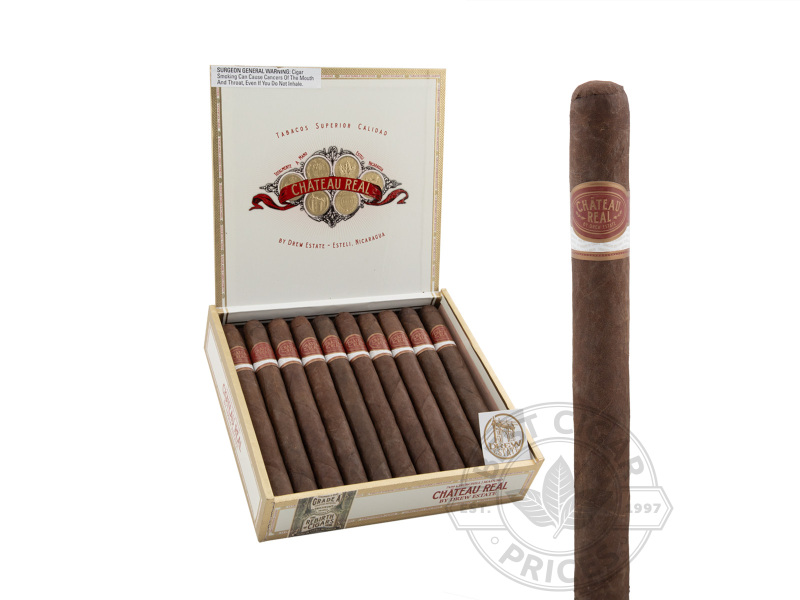Chateau Real Maduro Churchill By Drew Estate - 20 Cigars
