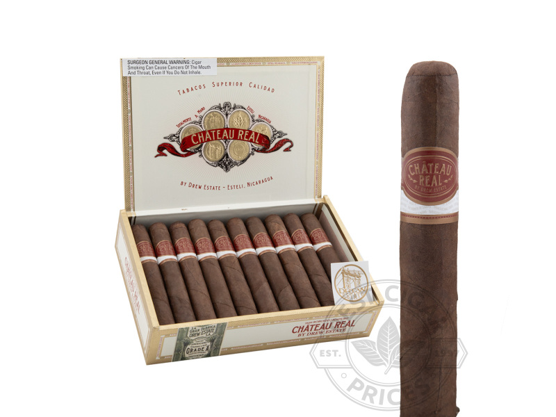 Chateau Real Maduro Robusto By Drew Estate - 20 Cigars