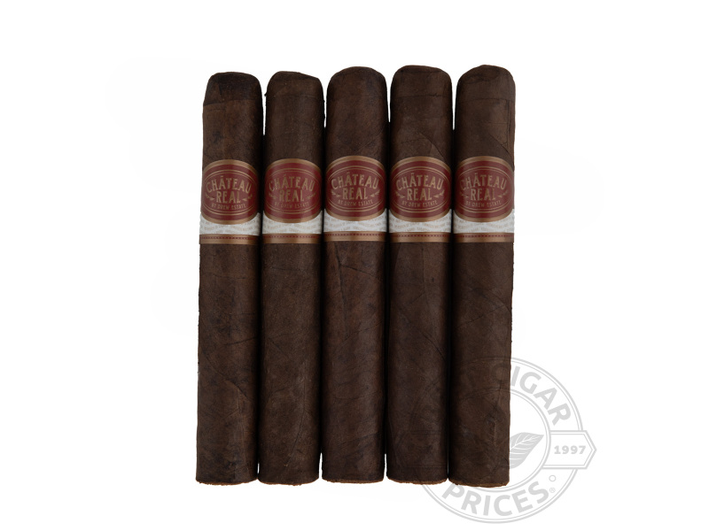 Chateau Real Maduro Robusto By Drew Estate - 5 Cigars