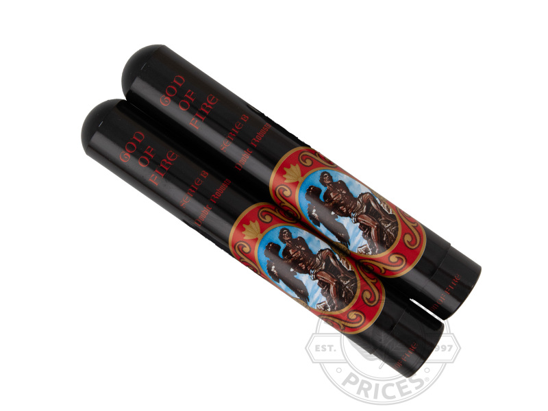 God Of Fire Serie B Double Robusto Tubo - 2 Cigars