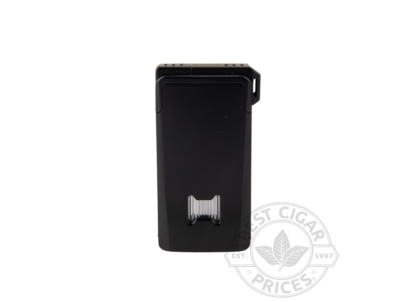 Vertigo Double Agent Single Torch & Soft Flame Lighter By Lotus - Black - Box of 20