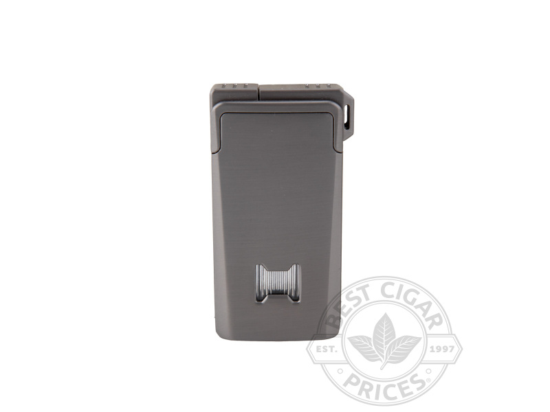 Vertigo Double Agent Single Torch & Soft Flame By Lotus - Gunmetal - Box of 20